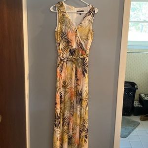 Wedding guest tropical dress